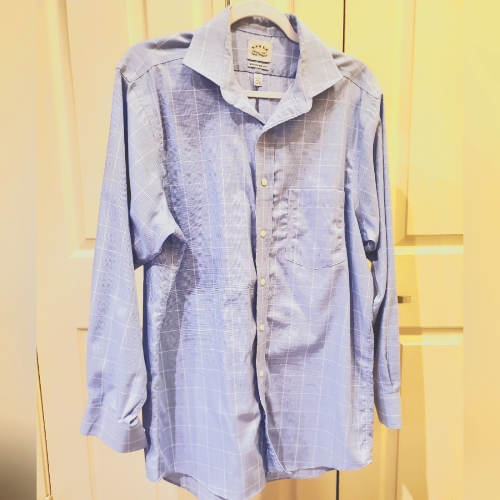 Eagle Shirtmakers men’s long sleeve shirt non Iron